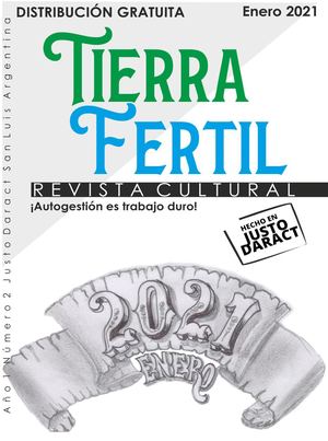 Tapa Revista Tierra Fértil, edición Enero 2021