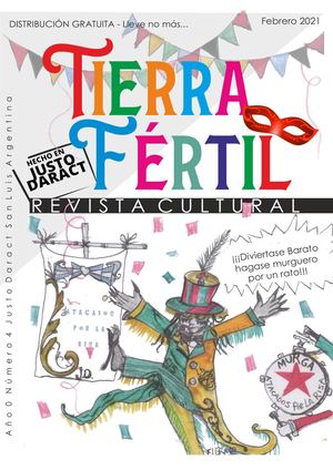 Tapa Revista Tierra Fértil, edición Febrero 2021