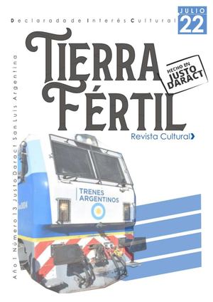 Tapa Revista Tierra Fértil, edición Julio 2022
