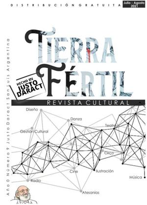Tapa Revista Tierra Fértil, edición Julio-Agosto 2021