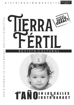Tapa Revista Tierra Fértil, edición Noviembre-Diciembre 2021