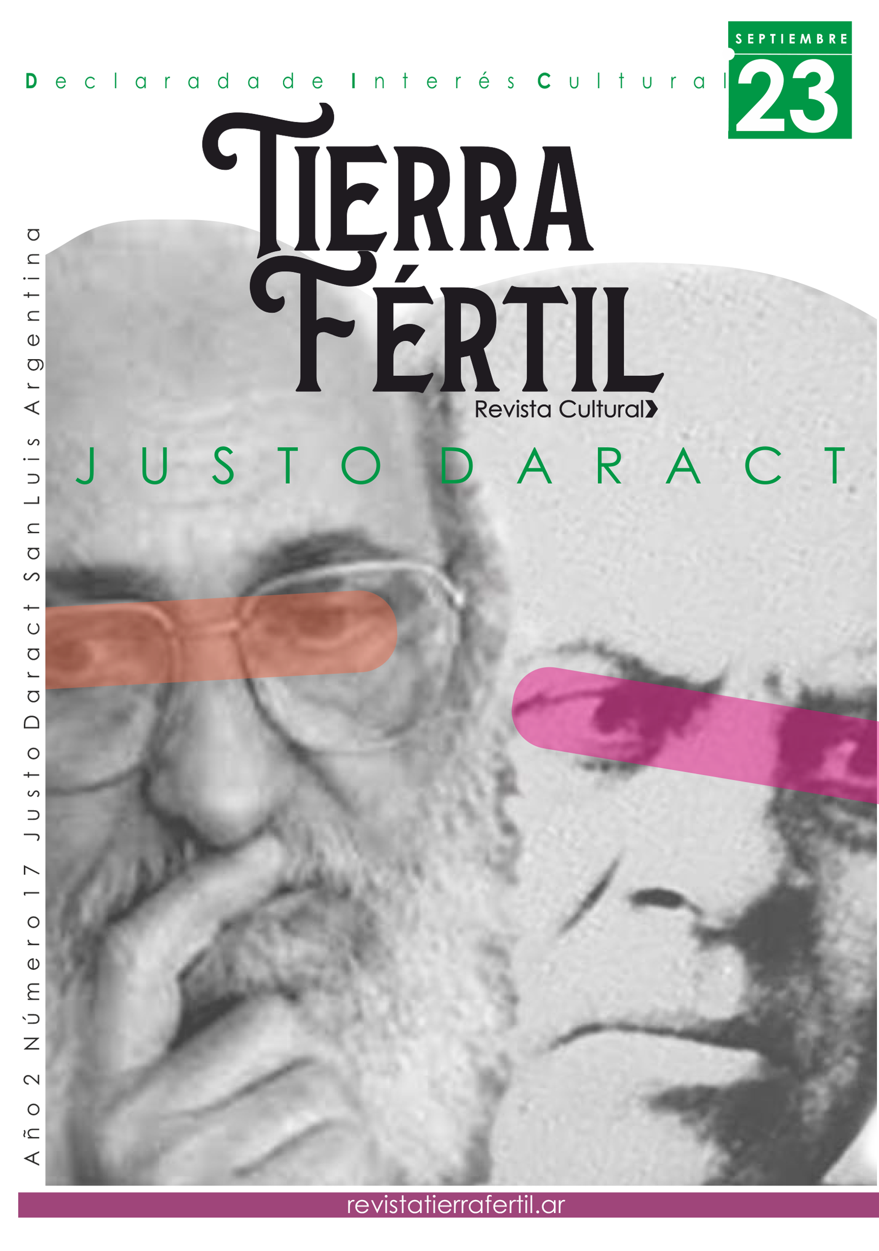 Tapa Revista Tierra Fértil, edición Septiembre 2023