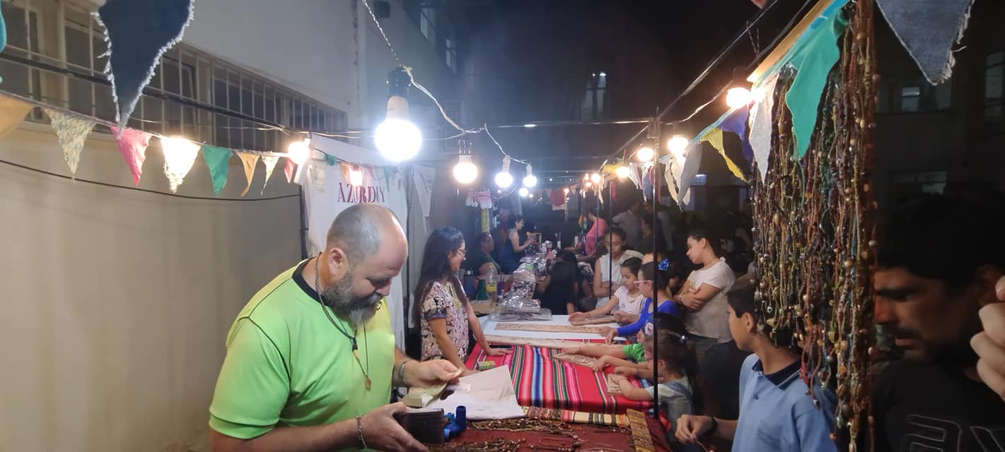 Feria de productos artesanales de Justo Daract